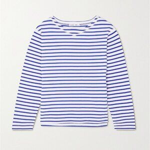 Alex Mill Lakeside Stripe Tee Blue/White Longsleeve
